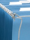 Office File Folder Frame Hanging Letter Size Holder Drawer Cabinet Rack 2 Pack