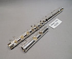 Selmer Usa Silver Plated Flute  W   Case  New Pads -  Polished - Reconditioned