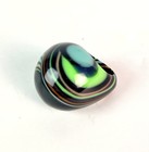 Sobral Rare Retroz Artiste Black   Art Deco Stripes Artist Made Ring Size 7 1 4