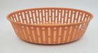 Panier For Hay Basket By Inga Sempe Rust Orange Color Coated Steel Oval Retired