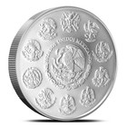 2024 2 Oz Mexican Silver Libertad Coin  bu 
