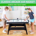 Gosports 54 Inch Air Hockey Arcade Table For Kids   Adults - Black