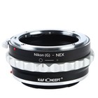 K f Concept Adapter For Nikon G Mount Lens To Sony E Mount Nex A5000  A7ii A7r