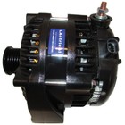 High Output 300 Amp Alternator 6 Phase Custom Black Color For Gm Caddy Gmc Chevy