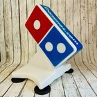 Dominos Pizza Magnetic Light Up Car Topper Sign Delivery Tested - Works No Cord