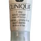 Clinique 7 Day Scrub Cream Rinse-off Formula 1 7 Oz 50ml Deluxe Size New 