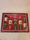 Yankee Candle  winter    Sampler Votive Candles   12  Set Penguin Votive Holder