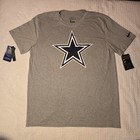 Dallas Cowboys The Nike Tee Dri-fit Men s Size Large Gray