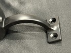 Three  3  Black Handrail Stairs Brackets Hardware