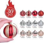 Christmas Ball Ornaments For Christmas Decorations 30pcs Christmas Tree 