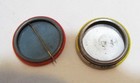 Renfrew Of The Mounted   Cowboy Monte Hale Vintage Pinback Button Pair