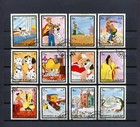 104 Stamp Sheet Sets Large Lot Mnh Cartoons Disney Antigua Turks Bhutan Lesotho 