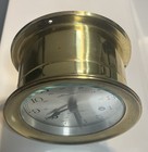 Vintage Brass Airguide Ships Bell Clock Not Working
