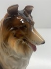 Collie Dog Shafford Figurine Large Ceramic Porcelain  161 Collectable