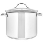 Stainless Steel Stock Pot With Lid Heavy Duty Soup Cooking Pot 8 Quart New