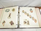 Antique Victorian Die-cut Scrapbook Art Album Ephemera Wildlife Flower Children