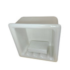 Vintage White Recessed Ceramic Tile Shower Wall Niche Soap Dish Tray Mid Century