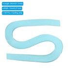 Quilling Strips Paper 120pcs 7mm 54cm Origami Paper Light Blue