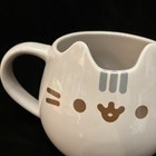 Pusheen Our Name Is Mud Cute Mug Sculpted Kitty Cat Face Ears Ceramic Coffee Cup