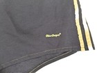 Vtg Macgregor Bold Eagle Swimsuit 70-80s Striped Athletic Blue Brief Short Large