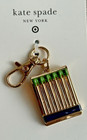 Nwt Kate Spade New York Bag Charm Matches Matchbook Bag Charm Key Fob Key Chain
