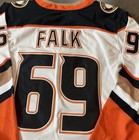 Anaheim Mighty Ducks Hockey Jersey With Falk  69 Size 50