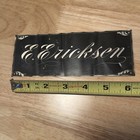 Antique Engraved Casket Coffin Plaque Name Plate Memorial Piece