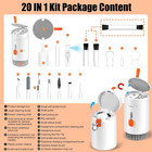20 In 1 Laptop Phone Screen Cleaner Kit  Computer Keyboard Brush Cleaning Spray 