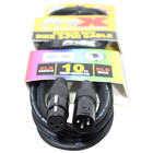 10 Pk 3 Pin Dmx 10  Ft Stage Lighting Shielded Cables By Pro X
