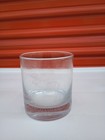 Imported Canadian Mist Moose Logo Heavy Base Rocks Glass Used 