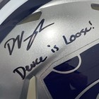 Deuce Vaughn Signed Kansas State Ksu Mini Helmet W  Deuce Is Loose  Bas Coa