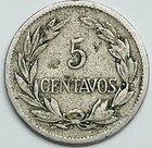 1919 Ecuador 5 Centavos Km  63 Circulated Condition