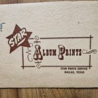Vintage 1950 s Star Photo Service Album Prints Dallas Texas Family Visit Photos
