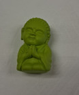 Buddha Garden Pocket Buddha Figurine  faith   green  Mini Figure