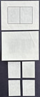 Albania 1962 Sc  630-633 Europa Set Of 4 Imperf   2 Miniature Souvenir Sheet Mnh