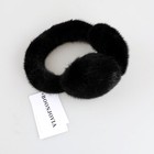 Boonjovia Luxury Women s Winter Warm Real Mink Hair Earmuffs Ear Muffs Earflap