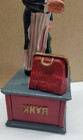 Vintage Uncle Sam Metal Cast Iron Working Mechanical Coin Bank Rare Error