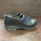 Dansko Women s Xp 2 0 Clogs Shoes Size 38 Eu Black Leather Comfort Nursing Work