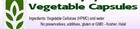 Bulk Wholesale Empty Vegetable Capsules 0  Size Vegan   Vegetarian       1000     