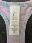 Ivivva By Lululemon Racerback Tank Top Girls Size 8 Pink blue