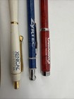 Lot 4 Pharmaceutical Drug Rep Pens Medical  Collectibles  Heavy Metal  Plastic