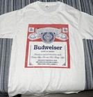 Vintage Style Budweiser Beer King Of Beers T-shirt Mens Small New