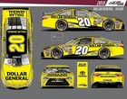  20 Dollar General 2015 Ho Scale Water Slide Decal Afx Tyco Lifelike Autoworld