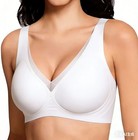 Seamless Wireless Bra 3d Jelly Strip Soft Support Minimizer Lift Anti-sagging