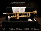 Bb Trumpet-bankruptcy Sale-intermediate advanced Concert School Band Trumpets