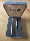Colibri Silver Tone Butane Lighter Original Box  No Papers  Works