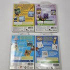 Leapfrog Leapster Learning Games Lot Of 4 Disney Tangled Go Diego Go Thomas