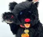 Steiff Blackey Teddy Baby Bear Festival 1997 Le Cert Id Button Growler Mohair