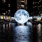 Inflatable Moon Ball W led Pvc Airtight Planet Balloon Event Party Show Stage