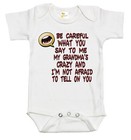 Baby Bodysuit - My Grandma s Crazy Baby Clothes For Infant Boys And Girls
